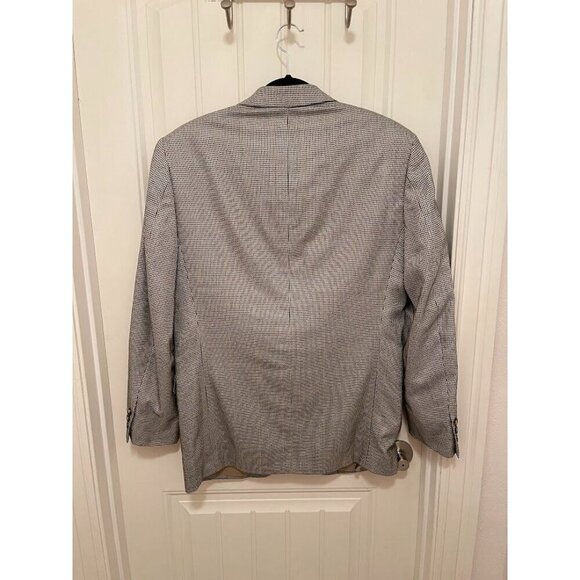 Bert Pulitzer Mens Collectors Edition Houndstooth Blazer R38 Silk & Wool Blend - Picture 8 of 16